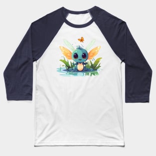 Baby Firefly Dragon Baseball T-Shirt